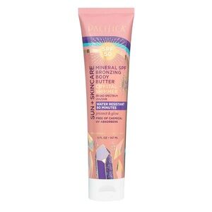 PACIfICA MINERAL SPF 50 BRONZING BODY BUTTER CRYSTAL SHIMMER (NEW WITH TAGS)